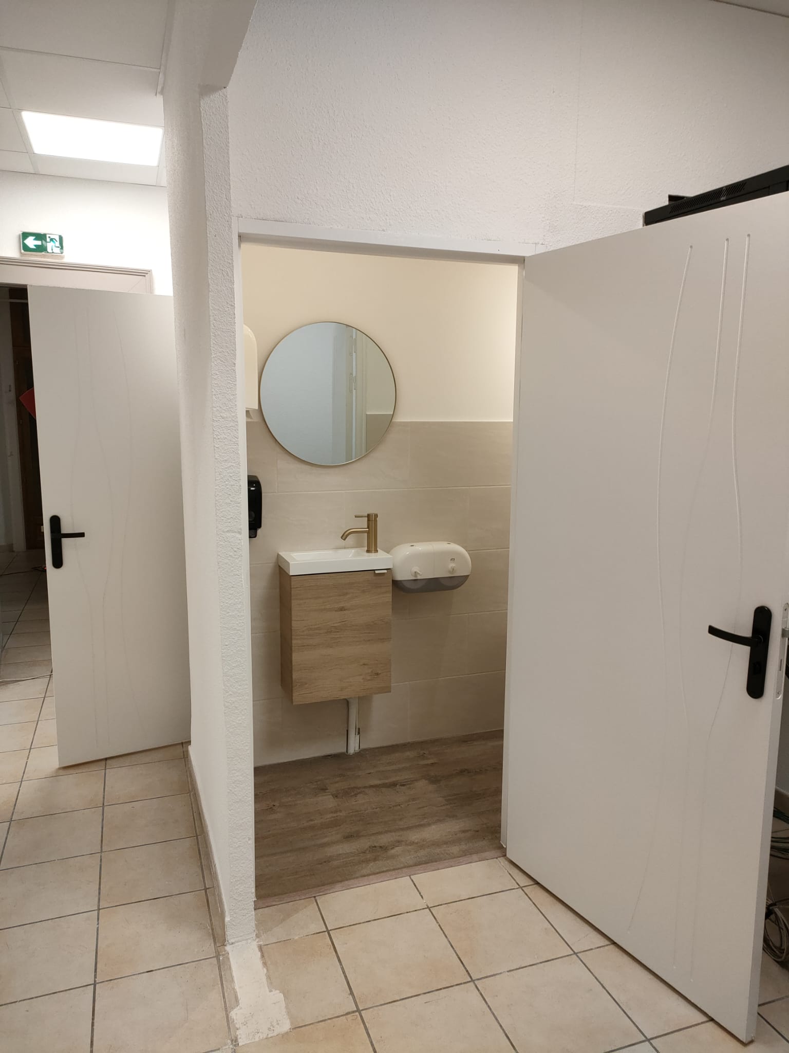 Pose de parquet dans un séjour à Montpellier