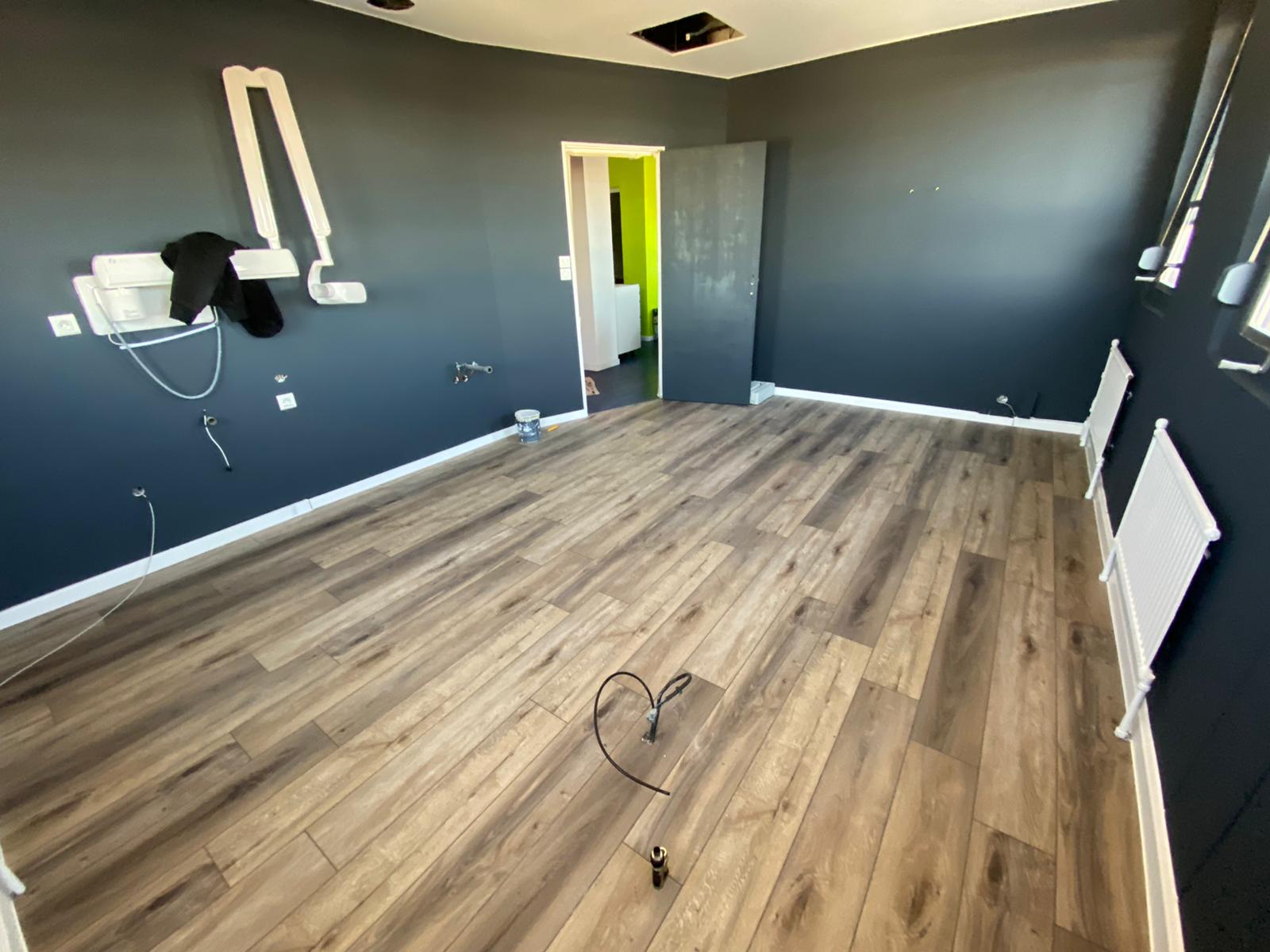 PRénovation de couloir et pièces de vie à Montpellier